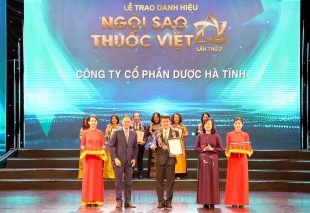 CÔNG TY CỔ PHẦN DƯỢC HÀ TĨNH – HADIPHAR VINH DỰ NHẬN DANH HIỆU “NGÔI SAO THUỐC VIỆT” LẦN 2 NĂM 2023